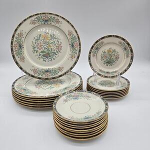 Lenox Mystic Dinnerware 23-Pc Set Made In USA 1920's - 1960's